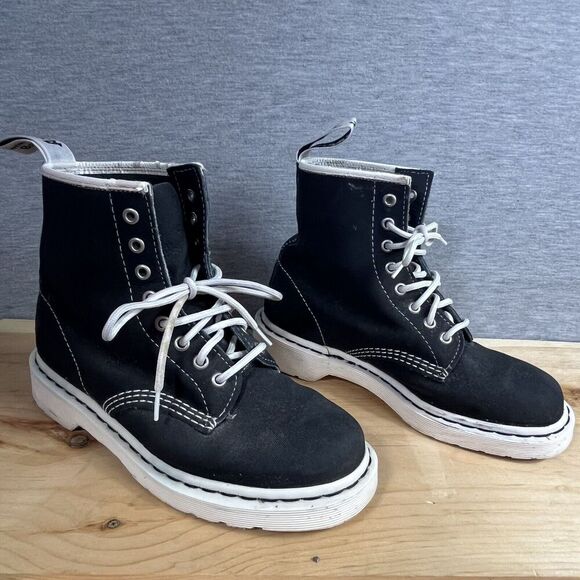 Dr. Martens Other - Dr. Martens High Top Air Wair Sneakers Size 7 Men Or 8 Women